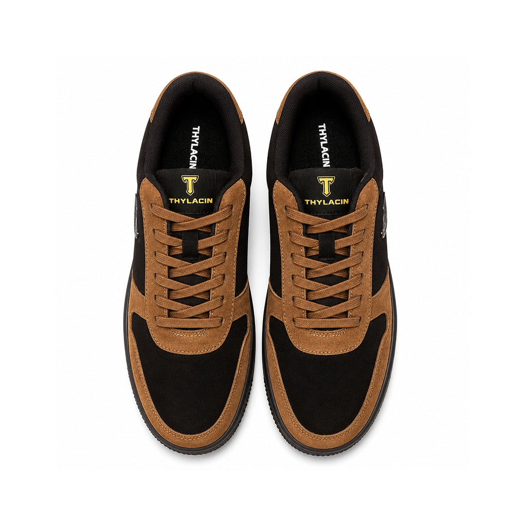 Woodland Fox — Matte Black & Warm Cream