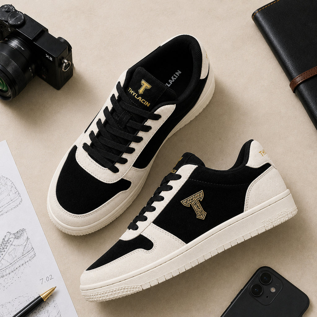 The Woodland Fox -- Black Cream Shoes