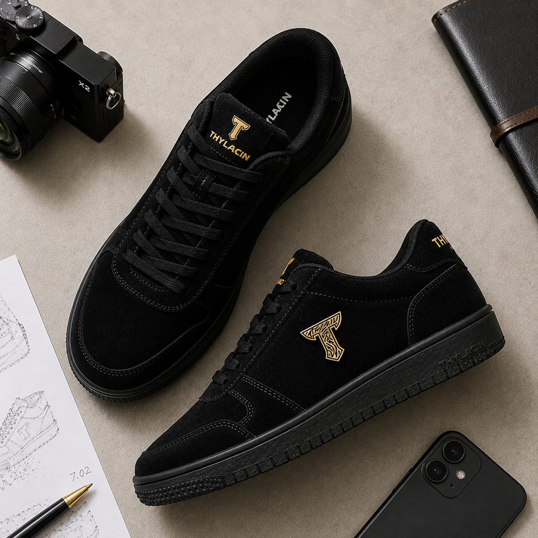 Midnight Panther — Triple Black & Antique Gold