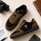 Woodland Fox — Matte Black & Warm Cream