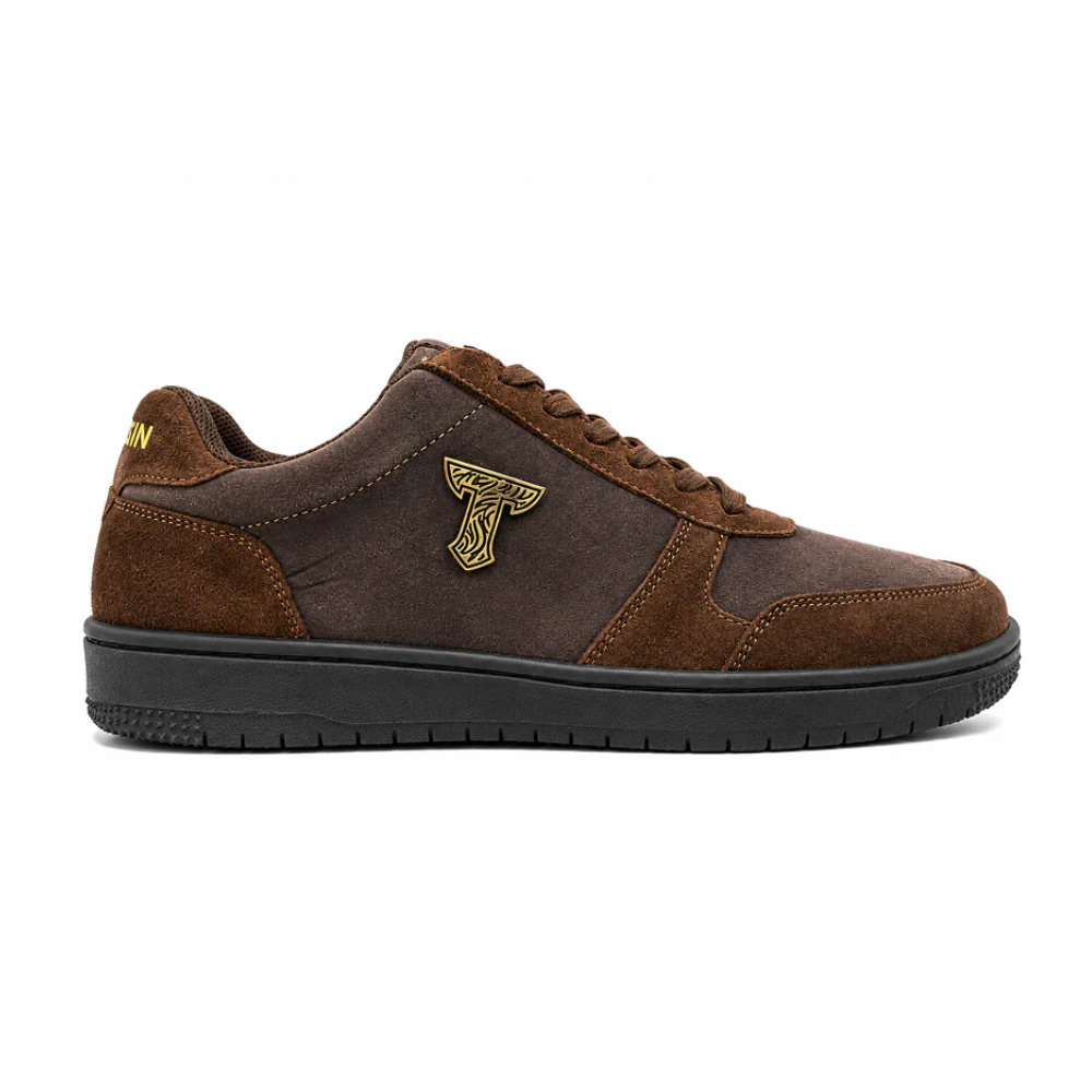Shadow Lynx — Cognac Brown & Slate Grey