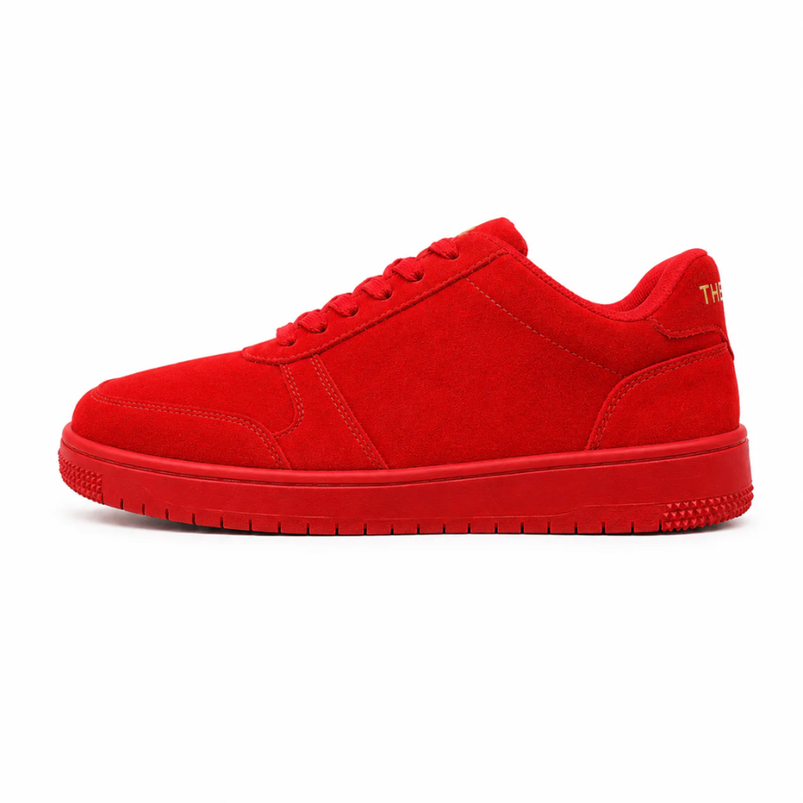 Ember Wolf — Crimson Red & Matte Black